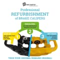 Aufarbeitung Bremssattel Hinterachse Aufarbeitung Bremssattel Hinterachse