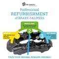 Aufarbeitung Bremssattel Vorderachse Aufarbeitung Bremssattel Vorderachse