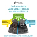 Aufarbeitung Bremssattel vorne