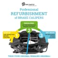 Aufarbeitung Bremssattel