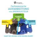 Aufarbeitung Bremssattel Vorderachse