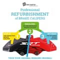Aufarbeitung Bremssattel vorne Aufarbeitung Bremssattel vorne
