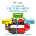 Aufarbeitung Bremssattel vorne