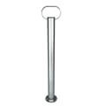NB PARTS Suporte de estacionamento Ø48mm 600mm com placa de pé e pega