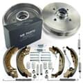 NB PARTS Bremstrommeln + Bremsbacken + Zubehörsatz hinten NB PARTS Bremstrommeln + Bremsbacken + Zubehörsatz hinten