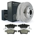 NB PARTS Discos de travão traseiros + pastilhas de travão