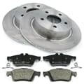 NB PARTS Discos de travão traseiros + pastilhas de travão