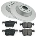 NB PARTS Bremsscheiben + Bremsbeläge hinten