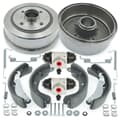 NB PARTS Bremstrommeln + Bremsbacken + Radbremszylinder + Zubehörsatz hinten
