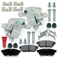 NB PARTS Bageste bremsekalibre + bremseklodser