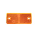 ASPÖCK Odblysnik 90x40mm zólty kwadratowy z otworem i folia samoprzylepna 15-5432-047