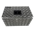 Daken Tool Box Aluminium Checker Plate 500x300x300mm Neste lås