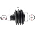Bellows de NB PARTS 4 pregas 40/70mm 130mm adequado para Winterhoff WS3000