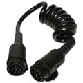 ASPÖCK spiral cable 8-pin