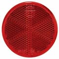 ASPÖCK Runder Reflektor Rot 60mm selbstklebend