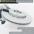 NB PARTS Bremsscheiben + Bremsbeläge + Bremssättel Premium Gold Edition hinten