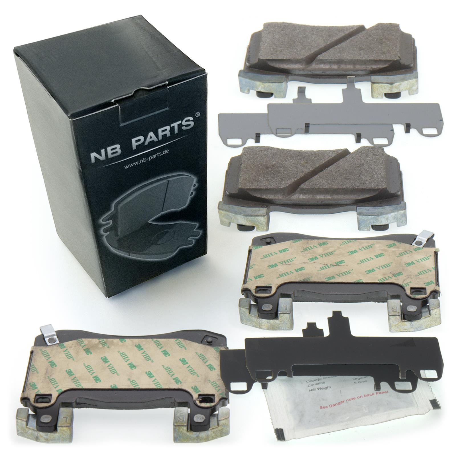Brake pads front axle for Kia Stinger CK Genesis G70