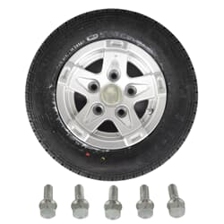 SECURITY Komplettrad 195/55R10C auf Stahlfelge 6x10 ET-4