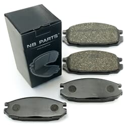 NB PARTS Bremsbeläge hinten