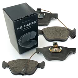 NB PARTS Prední brzdové desticky