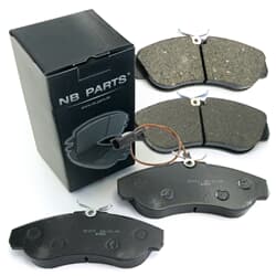 NB PARTS Bremsbeläge vorne