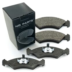 NB PARTS Przednie klocki hamulcowe