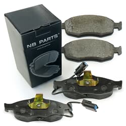 NB PARTS Bremsbeläge vorne
