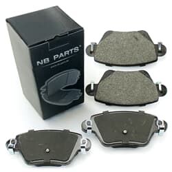 NB PARTS Bremsbeläge hinten