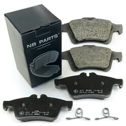 NB PARTS Bremsbeläge hinten