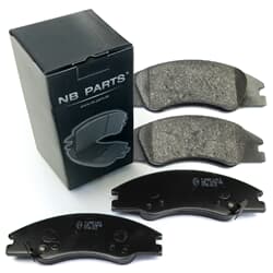 NB PARTS Placu?e de frâna fa?a