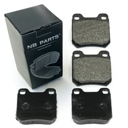 NB PARTS Bremsbeläge hinten