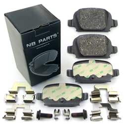 NB PARTS Tylne klocki hamulcowe