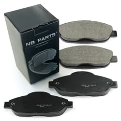 NB PARTS Przednie klocki hamulcowe
