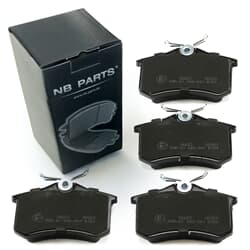 NB PARTS Bremsbeläge hinten