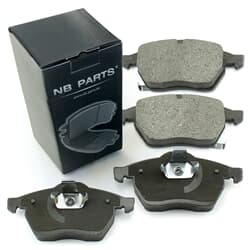 NB PARTS Przednie klocki hamulcowe