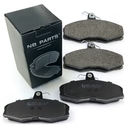 NB PARTS Przednie klocki hamulcowe