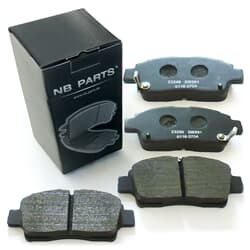 NB PARTS Przednie klocki hamulcowe