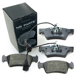 ABS Bremsbeläge hinten