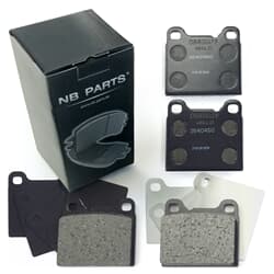 NB PARTS Bremsbeläge hinten