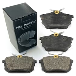 NB PARTS Bremsbeläge hinten