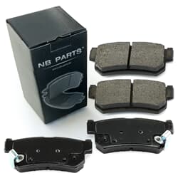 NB PARTS Bremsbeläge hinten
