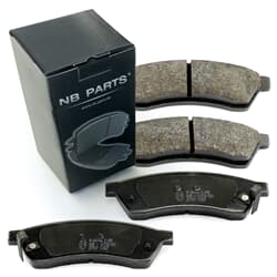 ABS Bremsbeläge hinten