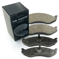 NB PARTS Przednie klocki hamulcowe