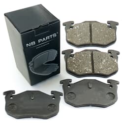 NB PARTS Bremsbeläge hinten