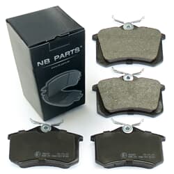 NB PARTS Tylne klocki hamulcowe