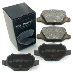NB PARTS Tylne klocki hamulcowe