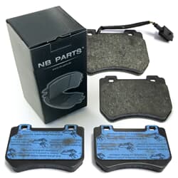 NB PARTS Przednie klocki hamulcowe