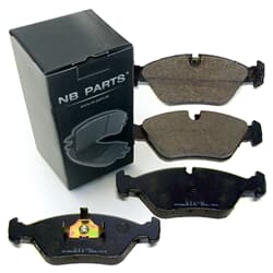 NB PARTS Przednie klocki hamulcowe