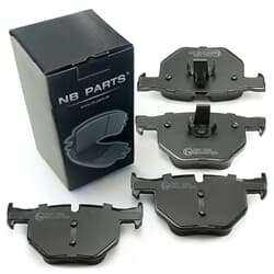 NB PARTS Bremsbeläge hinten