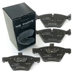 NB PARTS Przednie klocki hamulcowe